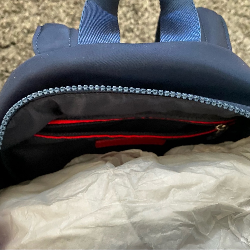 Tommy Hilfiger Navy Blue Nylon Mini Backpack - Picture 6 of 6